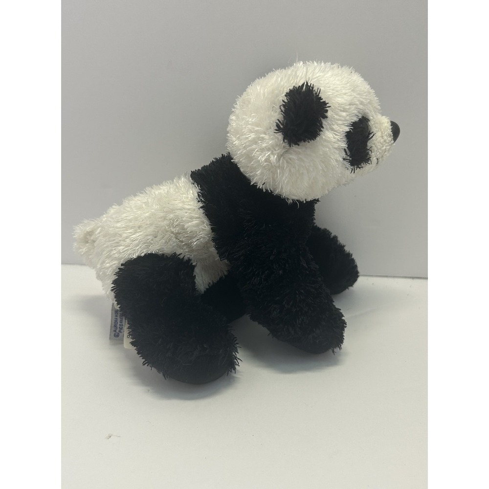 Aurora Panda Bear Plush Stuffed Animal Black White 5-8 Inch Soft Toy